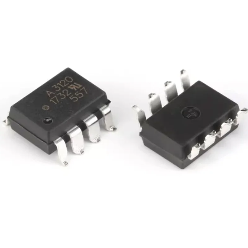 

10 Pieces of Brand New Original Hcpl-3120-500E with Marking A3120 Smd-8 Igbt Driver Optocoupler Chip