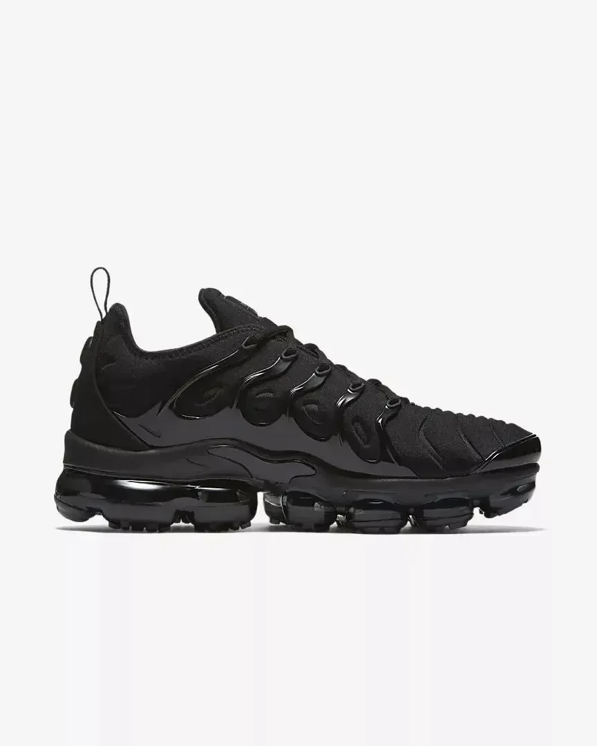 Nike Vapormax Plus TN Men's and Women's Running Shoes Comfortable All-fit Shock-absorbing Air Cushion Darth Vader