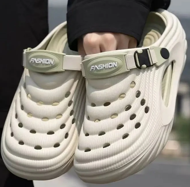 

Новые мужские массажные тапочки, домашние и уличные сандалии, пляжная повседневная обувь, удобная подошва, 2026, мужские тапочки, большой размер 40-45