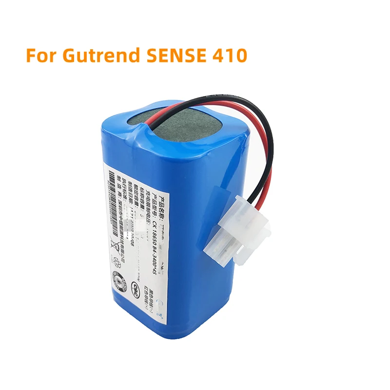 Paquete de batería recargable de iones de litio para Gutrend SENSE 410 FUSION 150, piezas de aspiradora robótica, accesorios de repuesto