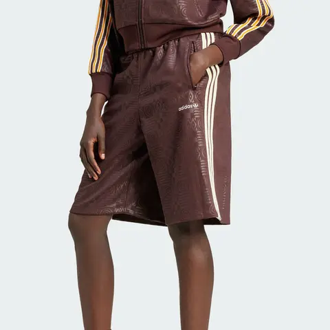 Adidas Official Authentic Women's Three Stripes Loose Casual Shorts JC6142