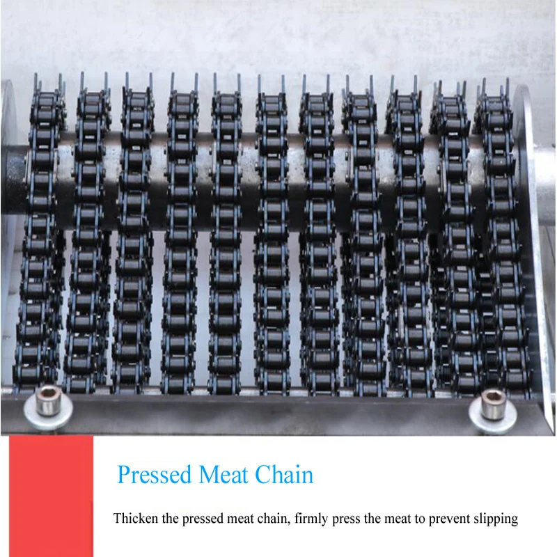 ماكينة تقطيع مكعبات كبيرة طازجة كهربائية 220 فولت/380 فولت ماكينة تقطيع نرد الدجاج بالكامل