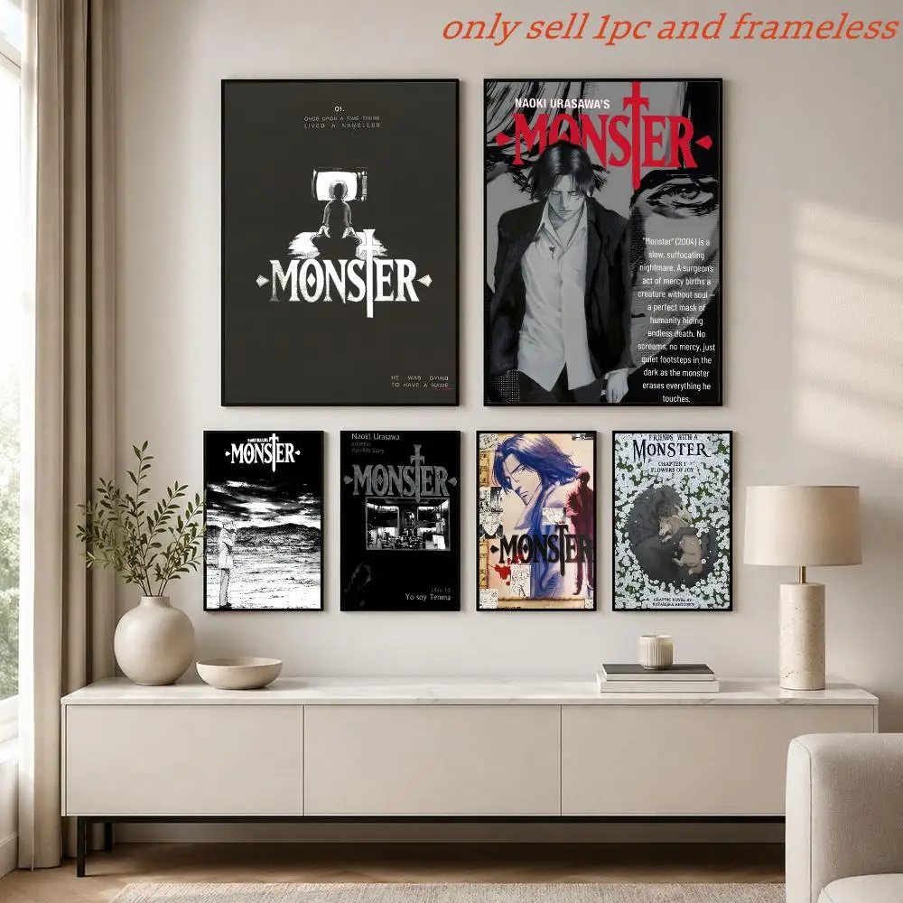 Classic COOL Comic M-MONSTER Poster Painting Prints Wall Art Picture Film Room Home Bar Cafe Decor Mural