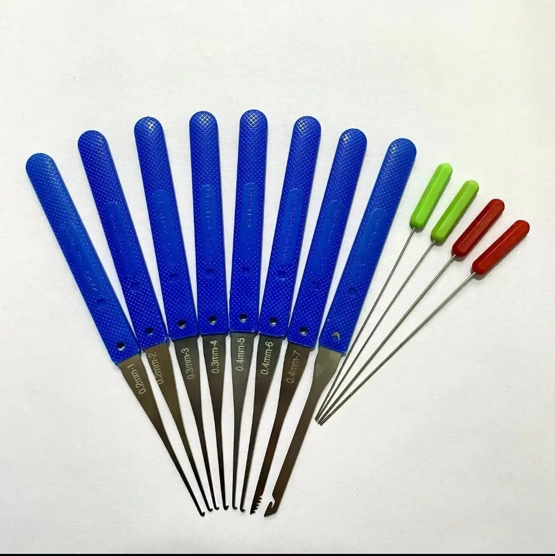 

Ручка ключа сломанная, инструмент для снятия, съемный крючок, набор ключевых артефактов из 12 предметов, универсальный крючок.