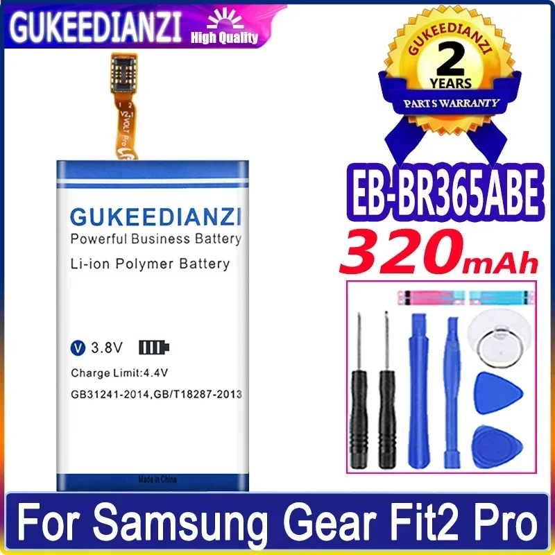 

Bateria Brand New Battery EB-BR360ABE EB-BR365ABE 320mAh For Samsung Gear Fit2 Fit 2 R360 Fit2 Pro Fitness SM-R365 R365 Warranty