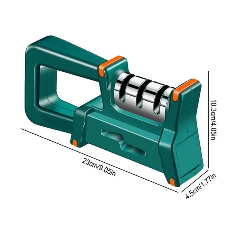 Afiador de facas portátil para cozinha doméstica, Ferramentas de afiação rápida, Ferramenta multifuncional
