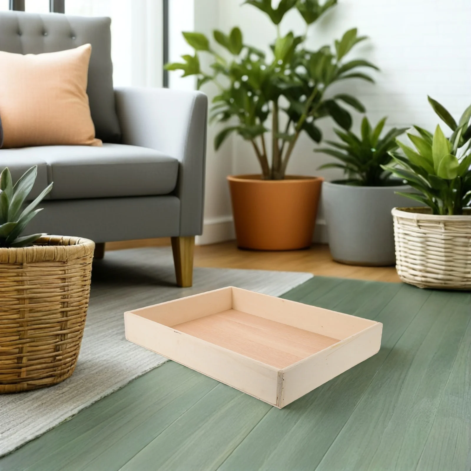 

Wooden Zen Garden Mini Sandtray Japanese Meditation Tray Desktop Decor Office Relaxation 40x30x6cm Zen Accessories