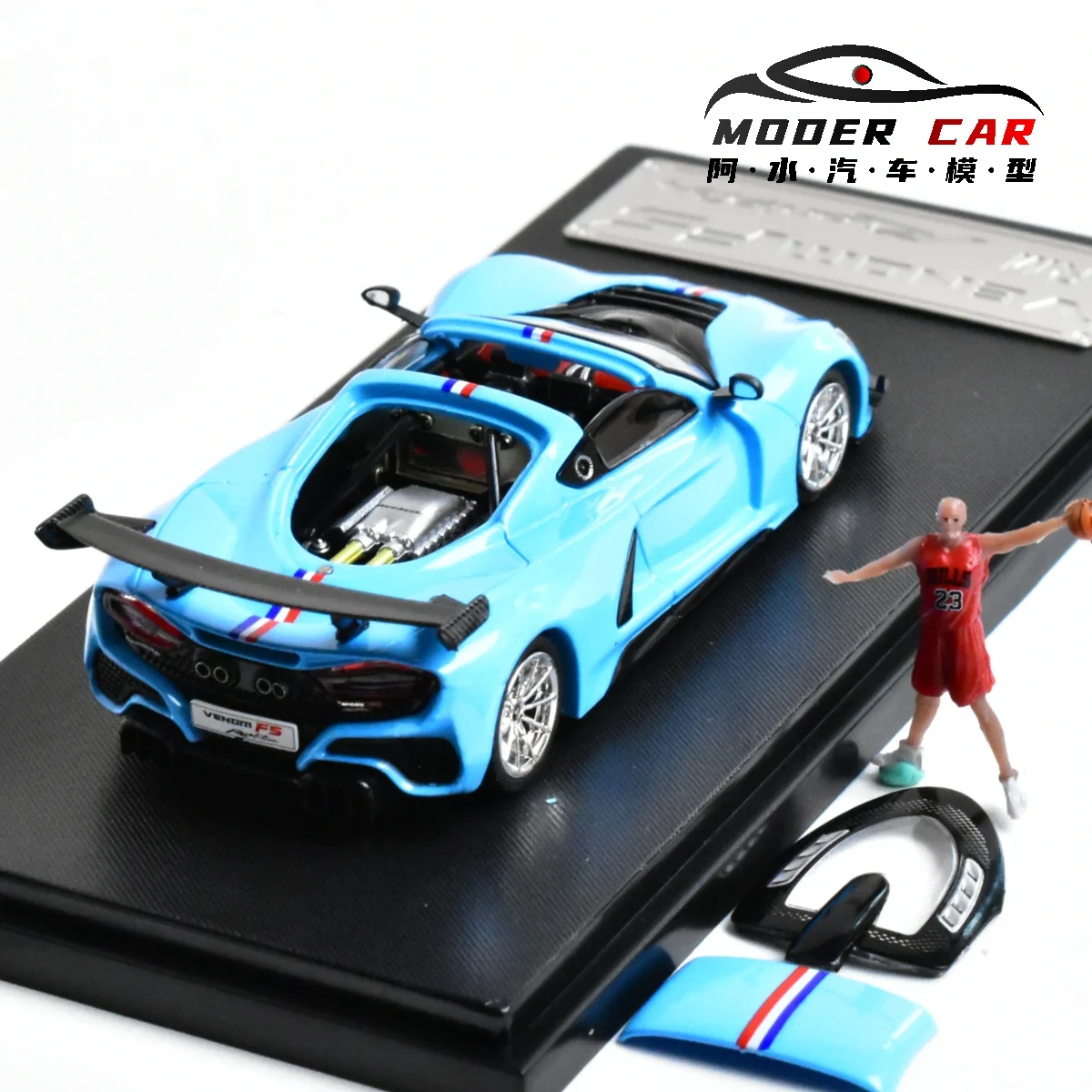 

RM 1:64 подарки для подростков Hennessey Venom F5, литая под давлением модель автомобиля