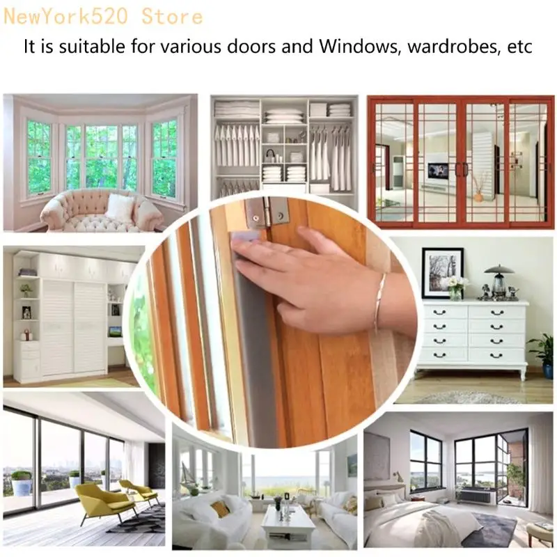 Sponges Door Window Sealing Tape For Air Leakage Blocking Noise Control And Long Lasting Performances N84C