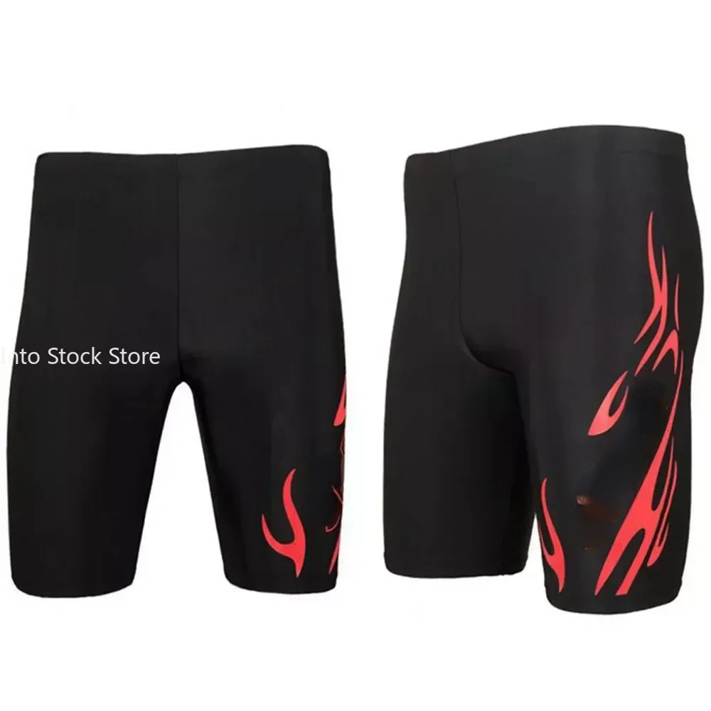

New Swimsuit Swimming Trunks Sexy Swimwear Quick-dry Boxer Shorts Tight Swim Trunks Plus Size Quick Dry Swimming