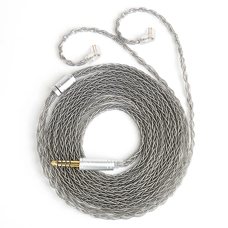 KBEAR ST12 Plus 2M 8-Core Silver-Plated IEM Cable
