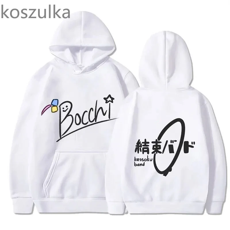 Hot Sale 2022 Bocchi The Rock Hoodies Unisex Black Hitori Gotou Hoodie Sweatshirt Winter Oversize Clothes Pullover Long Sleeve S