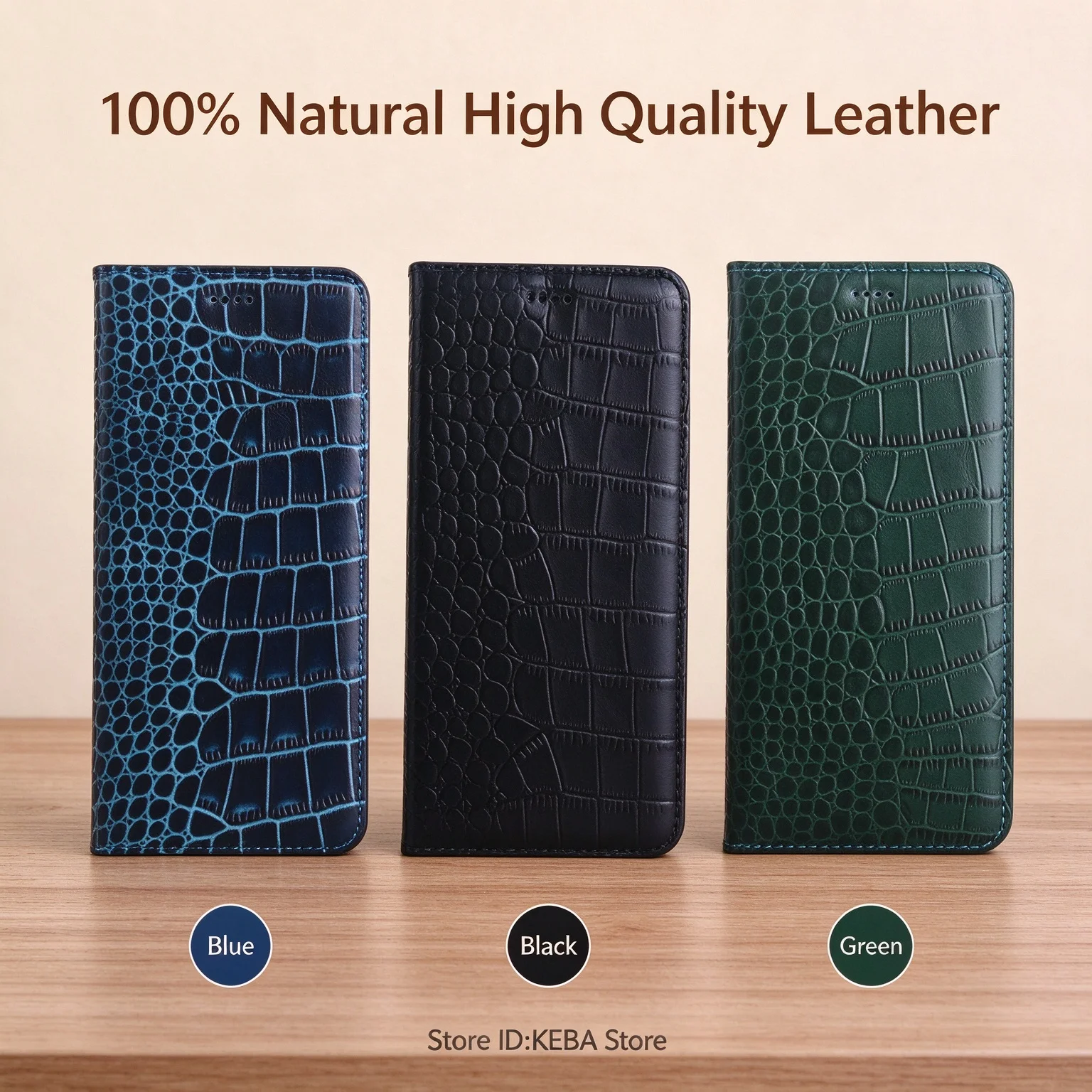 Crocodile Genuine Leather Flip Case For Honor X5d X5C X6e X6C X6d X7d X7e X8d x8c X9c X9d Pro Plus Smart Wallet-style phone case