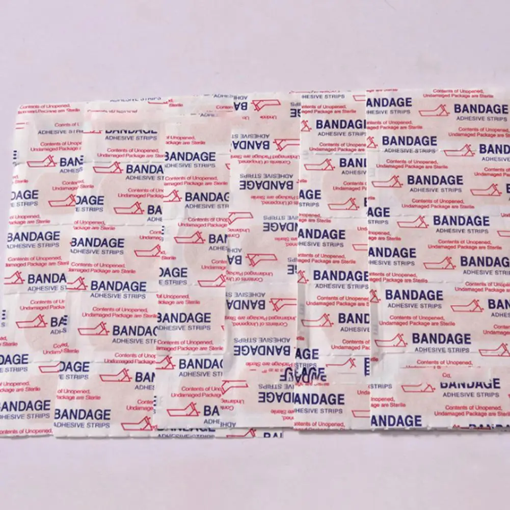 

Lightweight 50Pcs/Set Non-Irritating No Odor Wound Aid Patch Flexible for Adult