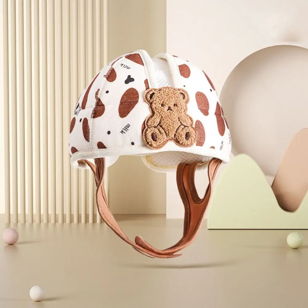 Casco di sicurezza per bambini in cartone animato Cuscino anticaduta protettivo Cappello di protezione per la testa del bambino Cuscino anticollisione traspirante Cofano per paraurti