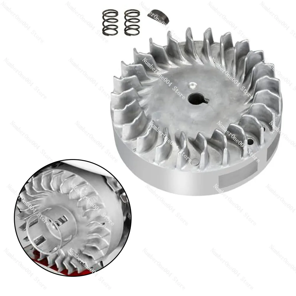 Aluminum Flywheel 10krpm for Engine Upgrades Compatible with For Gx200 and Mini Bikes Provides Seamless Installation Package