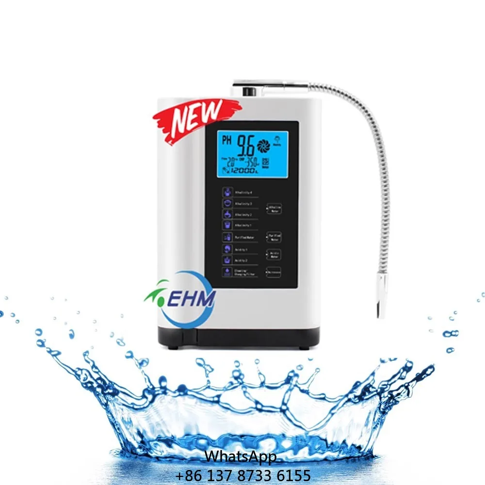 

Multi-function Alkaline Hydrogen Water Ionizer Anti-oxidant Ionized Water Machine 7 Plates