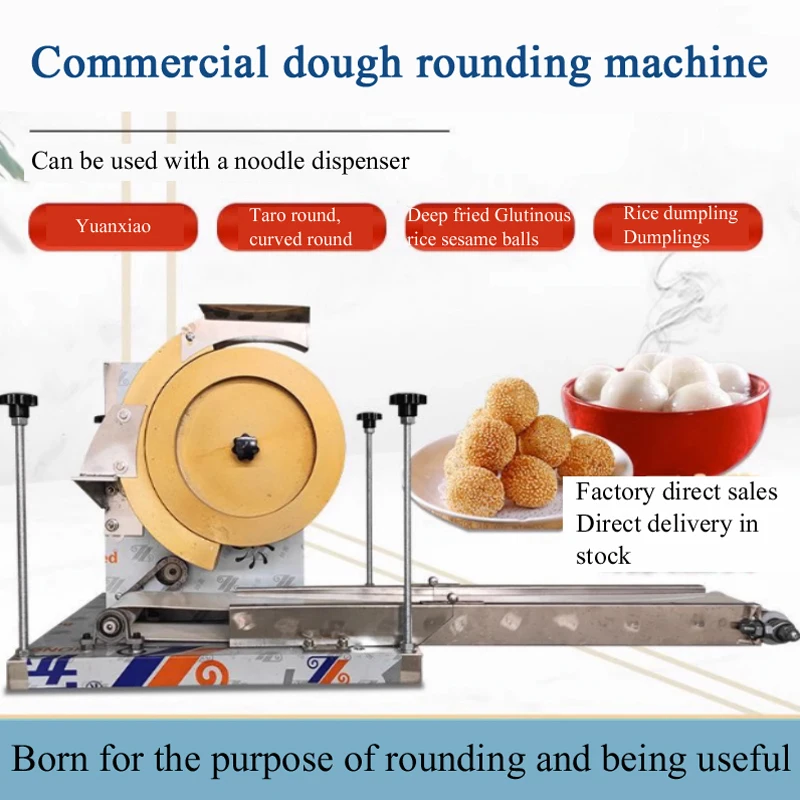 

High Efficiency Dough Divider Rounder/Commercial Steamed Bun Machine Automatic Round Dough Balls Maker Food Industry Machinery