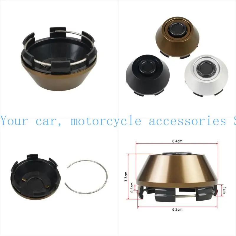 

31BC 61mm Auto Wheel Hub Cover Center Caps Suitable for CE28 SE37 TE37 Daily Driving and Car Shows, Enhances Aesthetic Appeal