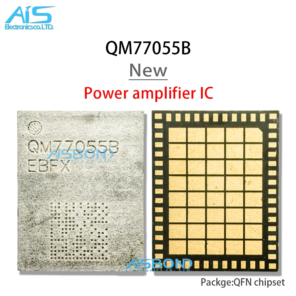 2Pcs/Lot New QM77055B 77055B PA IC For Mobile phone Power Amplifier IC 4G Signal Module Chip