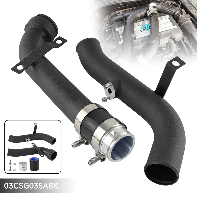 أنبوب تحويل لتفريغ التوربو ، أسود ، أزرق ، أحمر ، مناسب لفولكسفاغن فولكس فاجن جولف غتي ، جيتا ، MK5 ، MK6 ، شيروكو ، أودي تي تي ، A3 ، TSi ،-