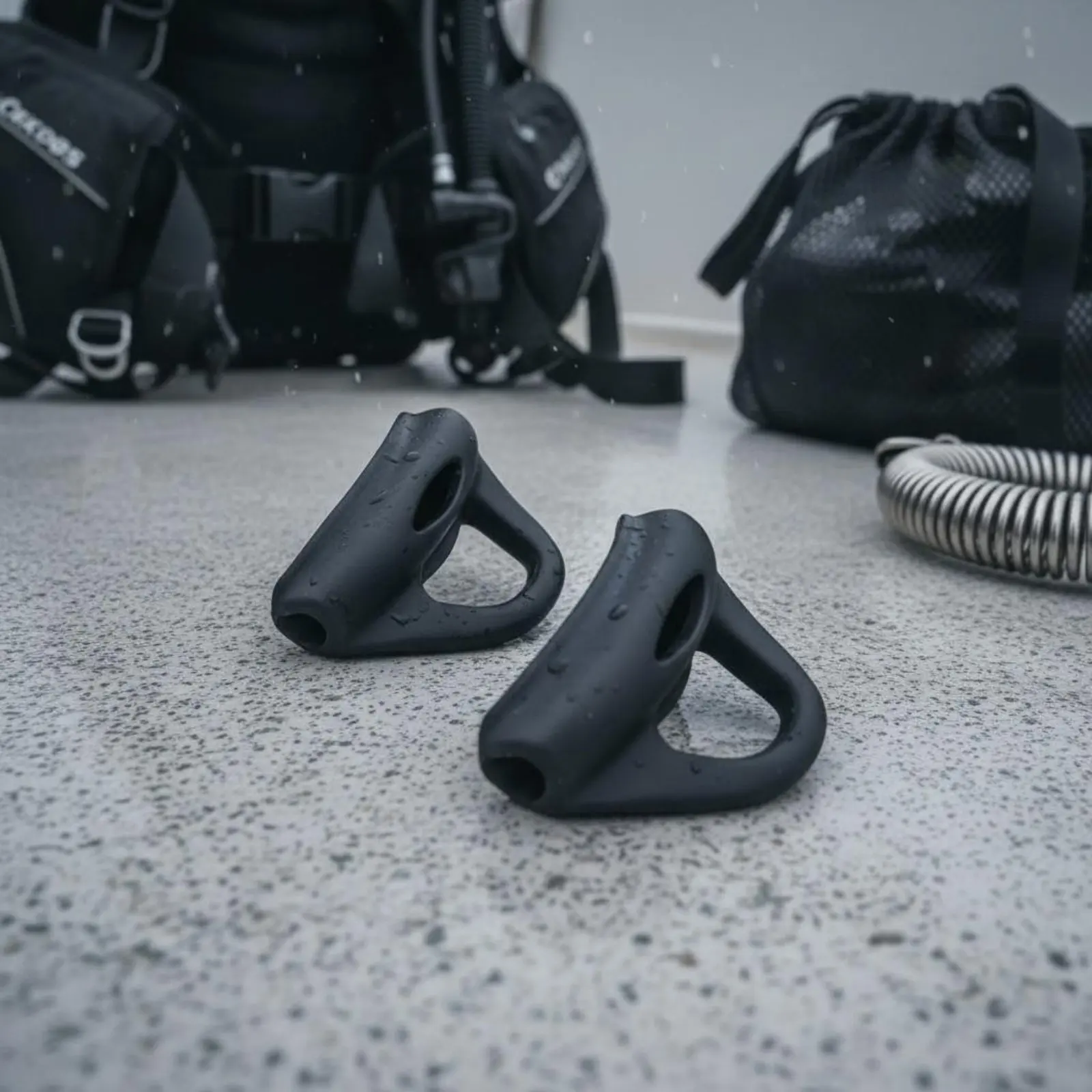 

Underwater Fin Coil Strap EPDM Material Coil Heel Strap Fin Heel Cup Replaceable Spare Part Water Sport Gear for Freediving