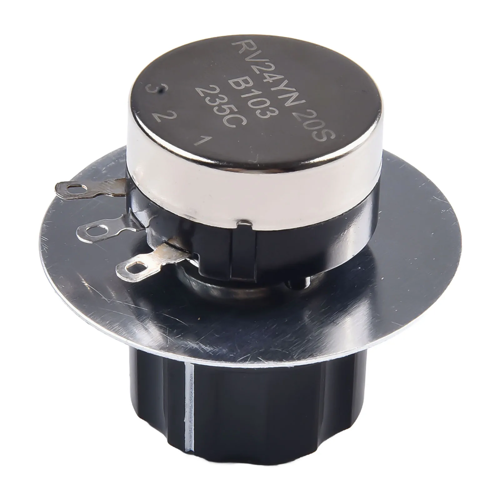 High Performance Rotary Taper Carbon Potentiometer 10K Ohm with Dial and Knob Adjustable Timer/Speed/Temperature