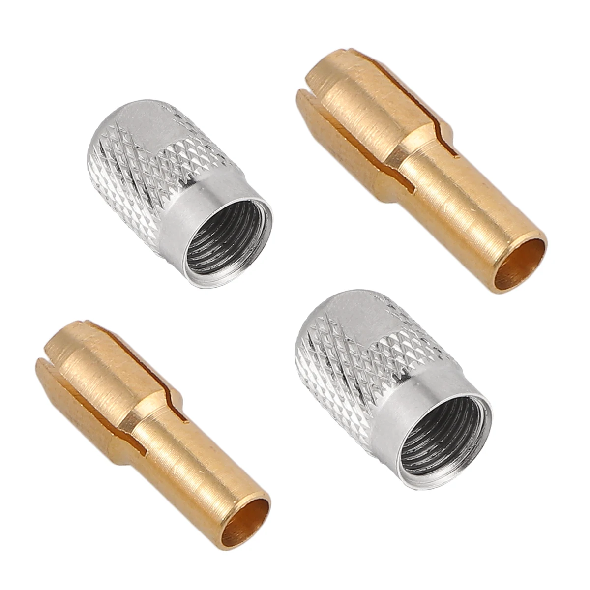 

22pcs Electric Copper Drill Collet Grinding Chuck Accessories with 2pcs M8 Nut (4.8MM Tail Diameter and 4.2MM Tail Diameter for