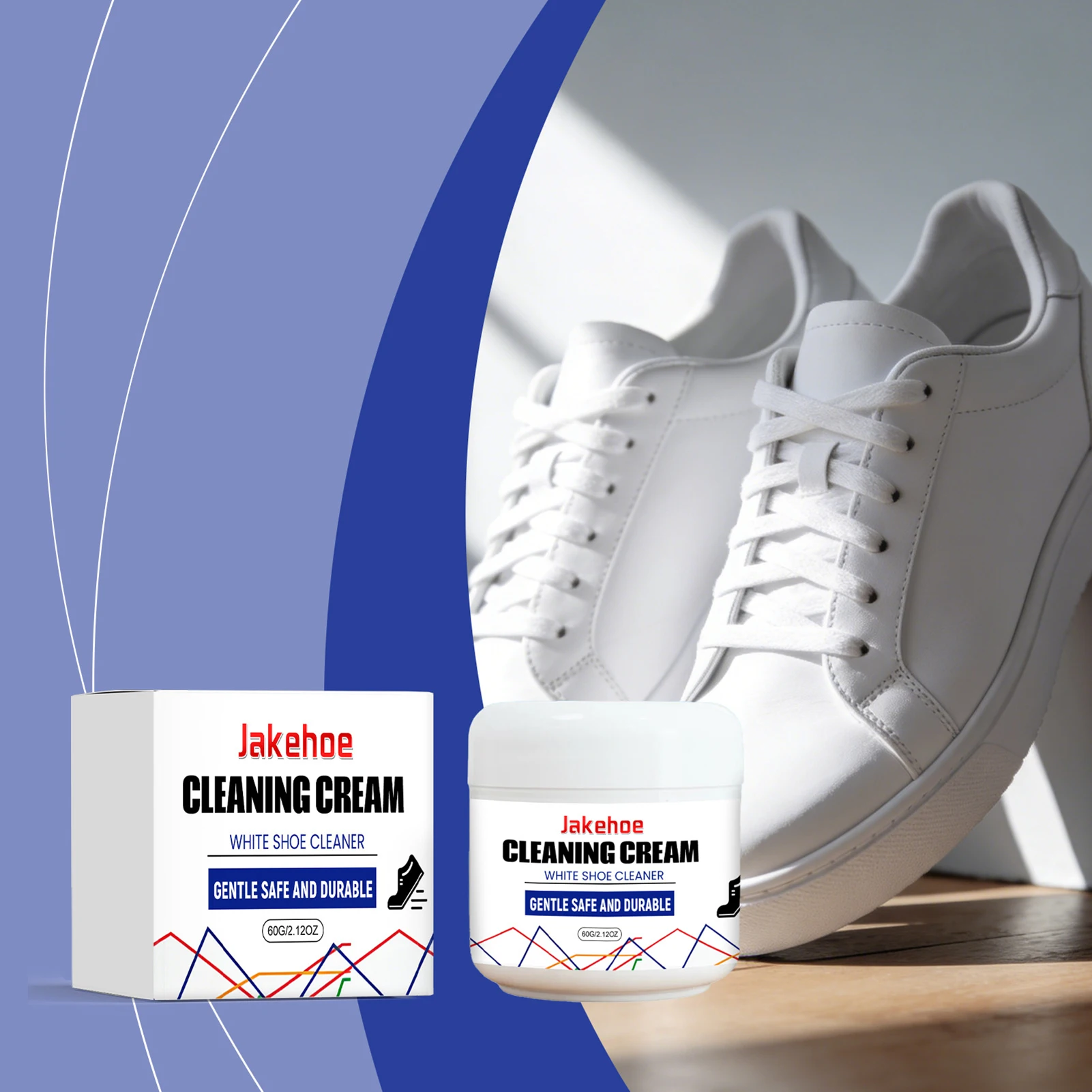 Shoe Cleaning Polish For White Shoes Stain Removal Anti-Yellowing Waterless Cleaning Daily Care