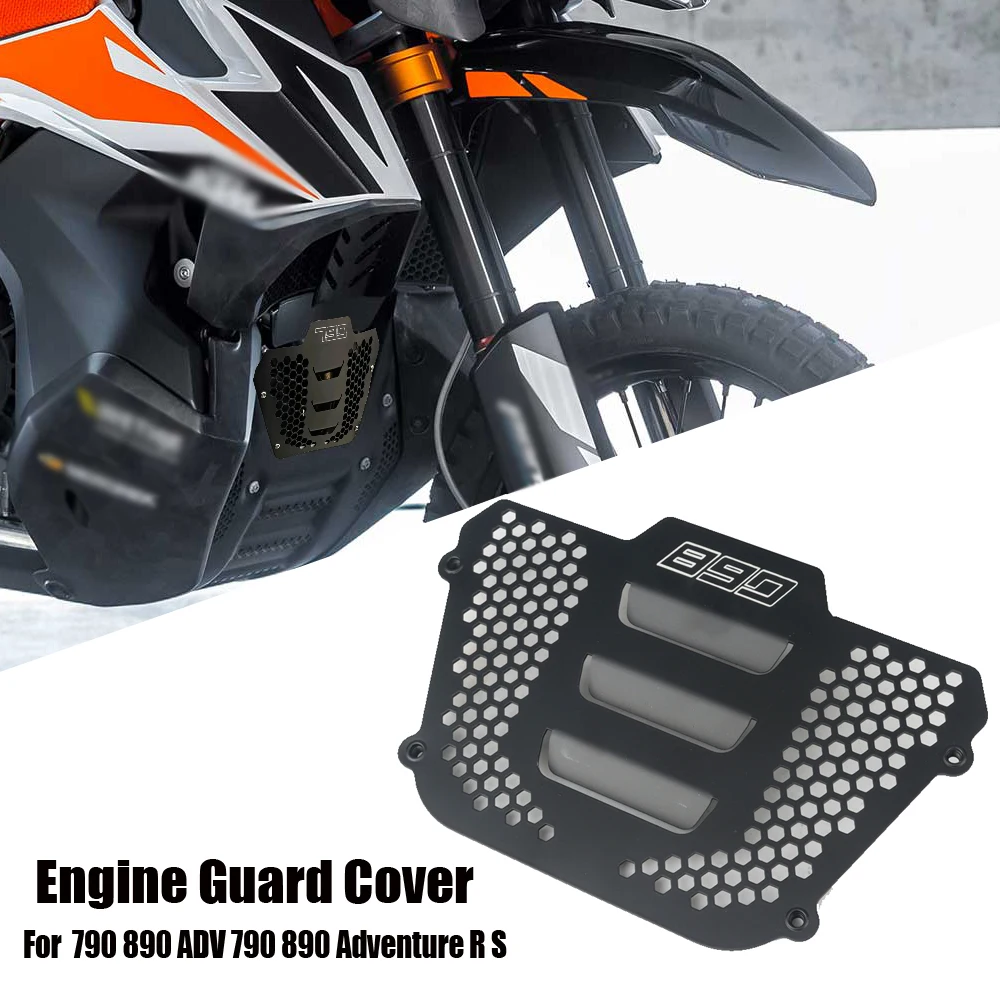 

New For 790 890 ADV 790 890 Adventure R S 2020 2021 2022 2023 2024 Motorcycle Accessories Engine Guard Cover Crap Flap Protector