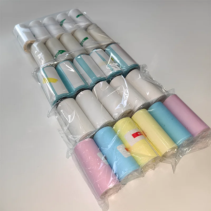 57mm Width Self-Adhesive Transparent Sticker Rolls - Perfect for Portable HD Photo Printer Printing