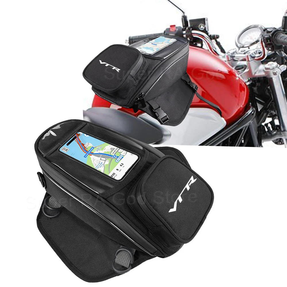 For VTR 250 1000F VTR1000F Firestorm VTR1000 SP1 SP2 1997-2017 2022 2023 Motorcycle fuel tank navigation pack is waterproof