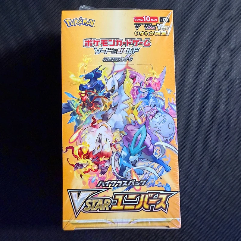 

Game Collection Cards Pokemon Tcg S12a Vstar Universe Version High Class Golden Booster Box Battle Rare Trading Collectors Gift