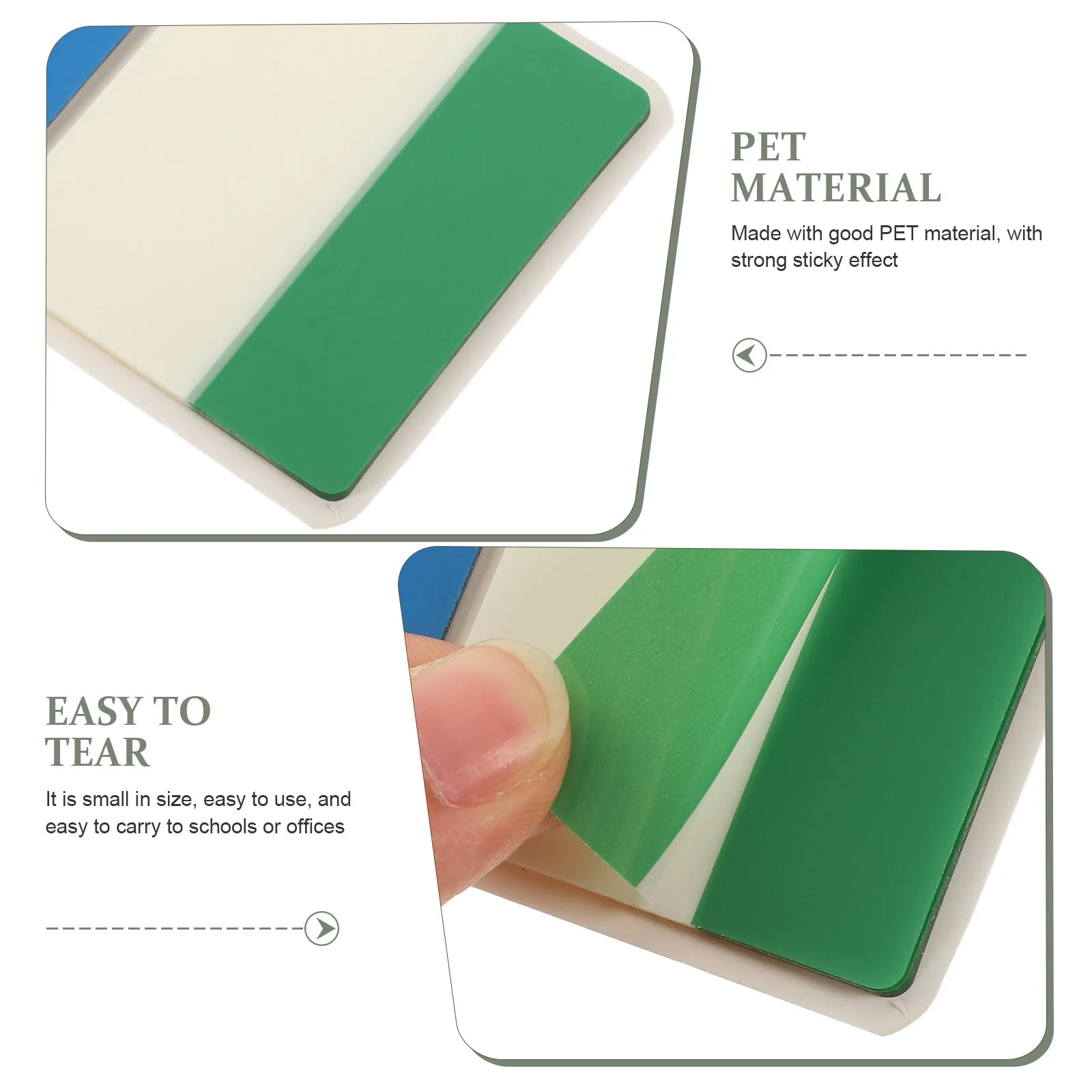 

Portable Sticky Tabs Book Marking 5 Books Bright Colors Easy Carry Store Index Tabs Self Adhesive Annotating Supplies