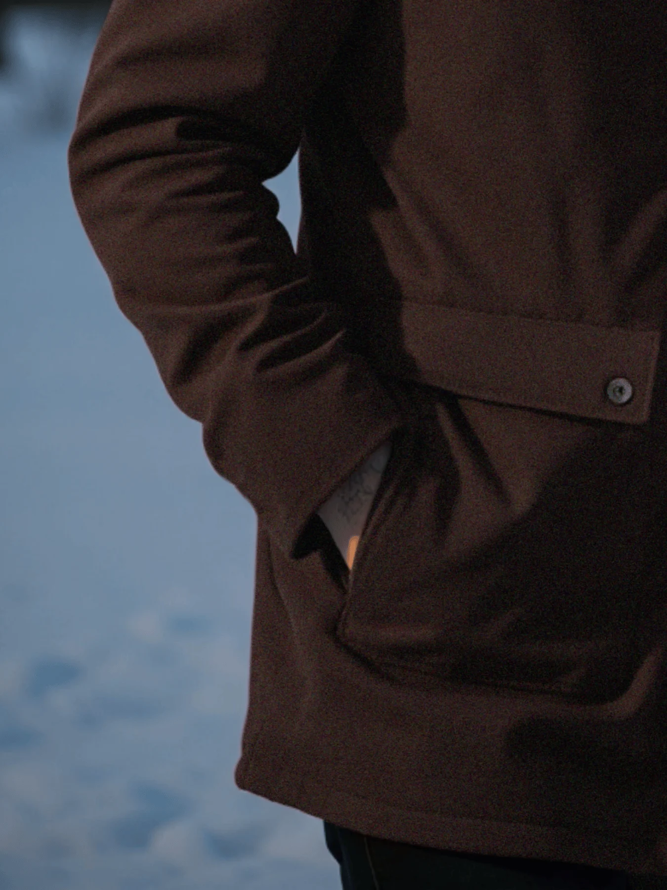 معطف صوفي أنيق للرجال سترة طويلة دافئة بغطاء للرأس بسحاب لملابس قطنية للركاب على طراز الشارع للخريف