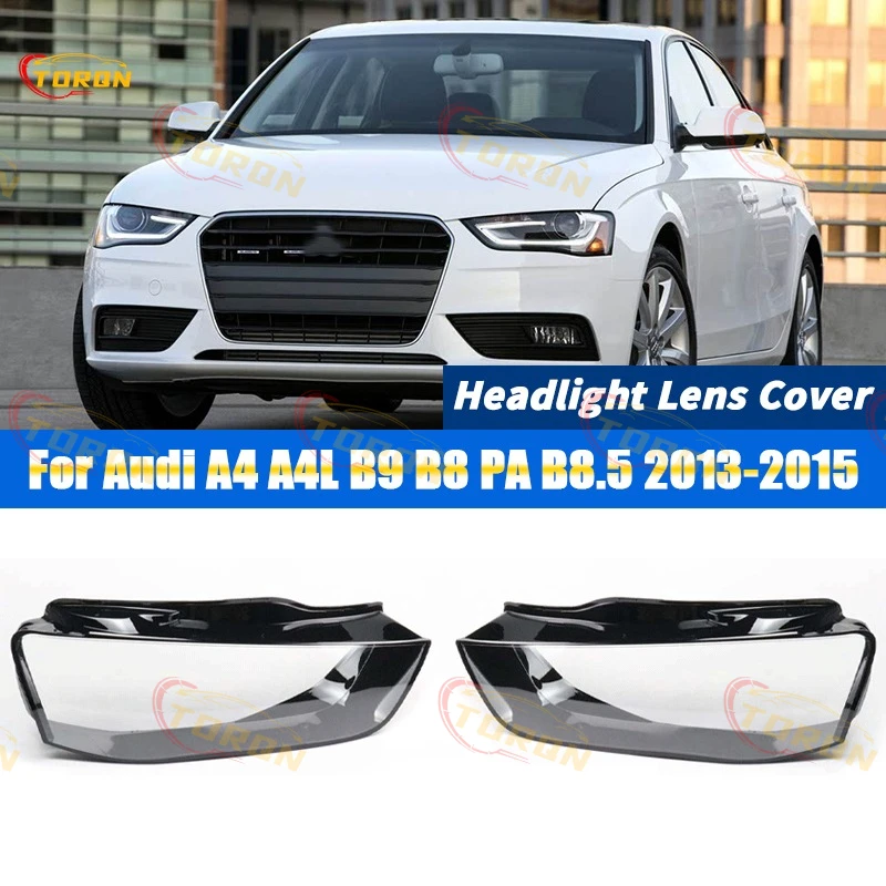 

Для Audi A4 A4L B9 B8 PA B8.5 2013 2014 2015 крышка фар автомобиля крышка абажур фары крышка фары автозапчасти