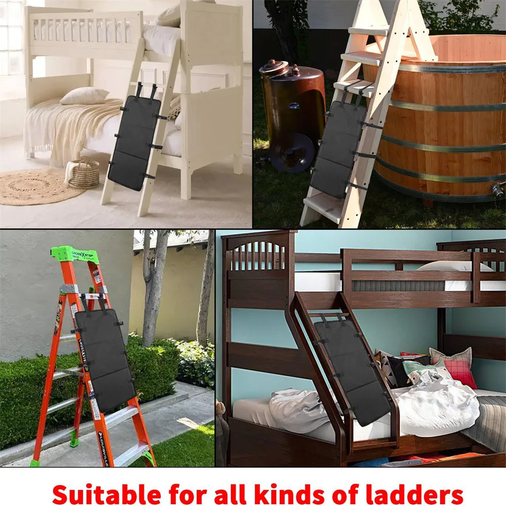 Capa de escada de cama fivelas escalada evitando cama escada bloqueio almofada guarda beliche para cama
