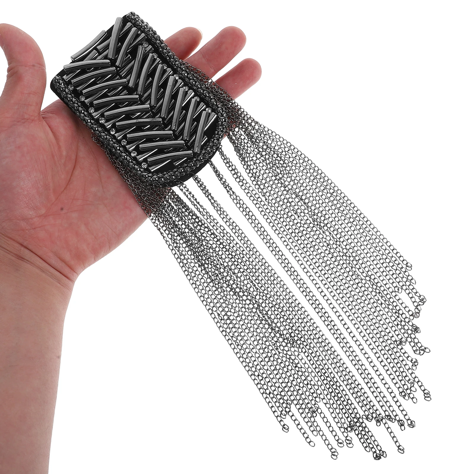 

Значок на плечо со стразами и бисером, винтажная булавка с кисточкой для мужчин, костюмы, аксессуары для костюмов, свадебная вечеринка, официальные мероприятия, ретро