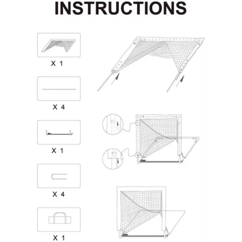 Lacrosse Goal Net, Lacrosse Portable Goal, Lacrosse Goal Factory in China
