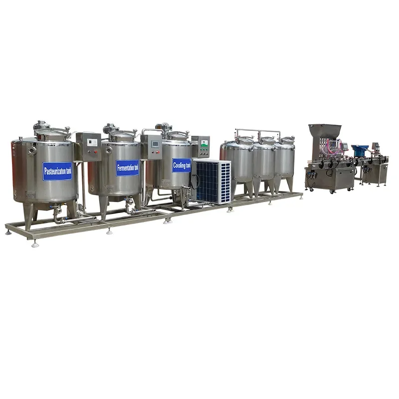 

Automatic cheese and yogurt production line, cheese production and processing machine