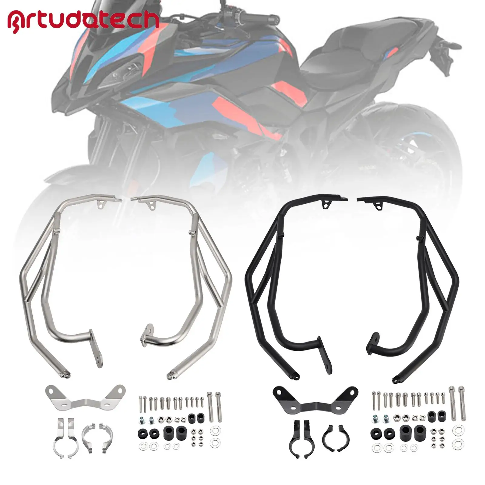 

Artudatech Engine Protect Guard Frame Верхняя защита для Bmw S1000Xr M1000Xr 2024-2025 Черный