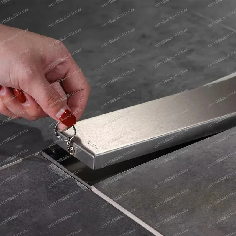 

Современная керамическая крышка для сливной трубы из нержавеющей стали с защитой от засоров, подходит для дренажной системы с плиточным креплением, идеально для использования в ванной комнате.