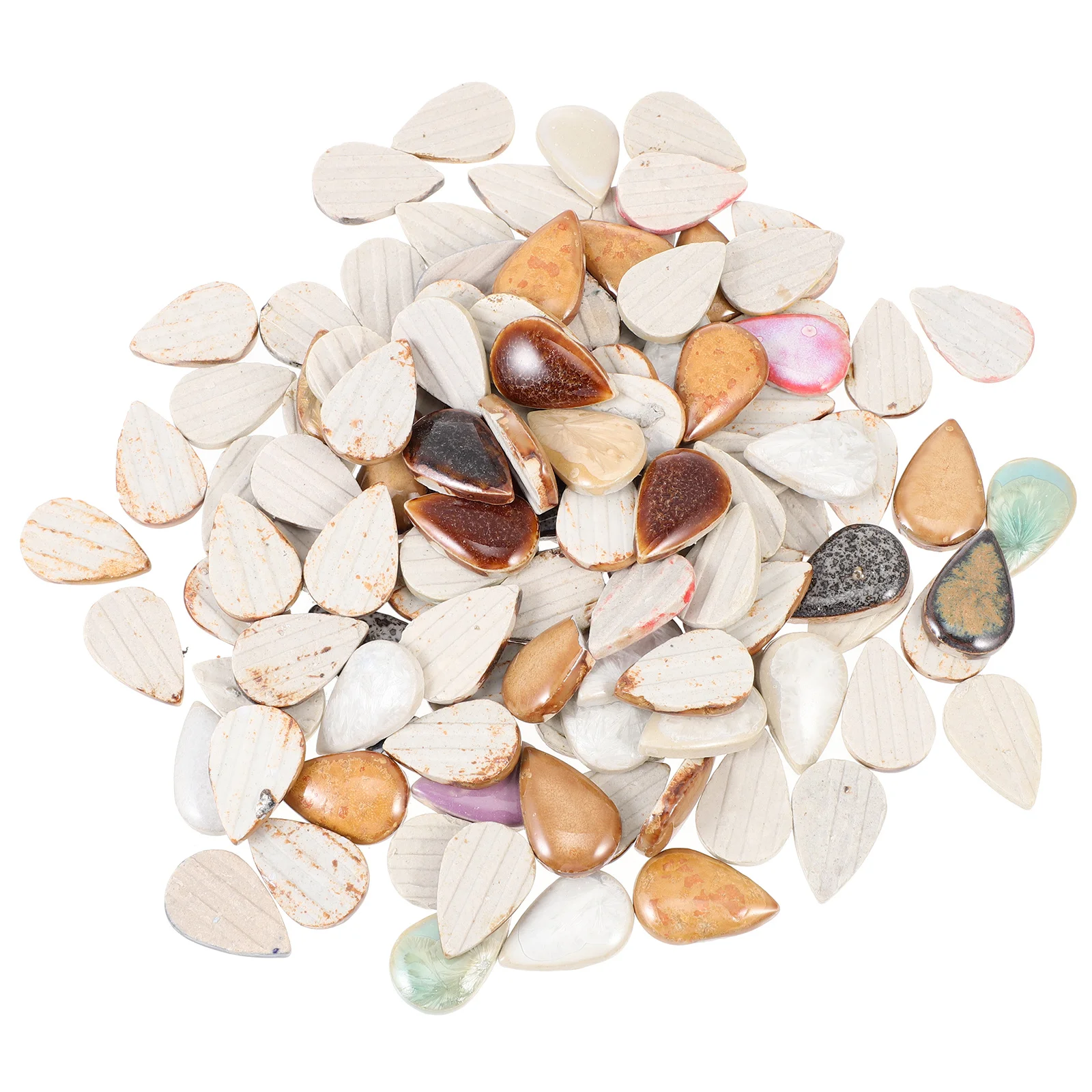 

1 Bag Ceramic Mosaic Materials For Diy Home Decoration Garden Art Craft Durable Tiles Handmade Creative Pieces Irregular