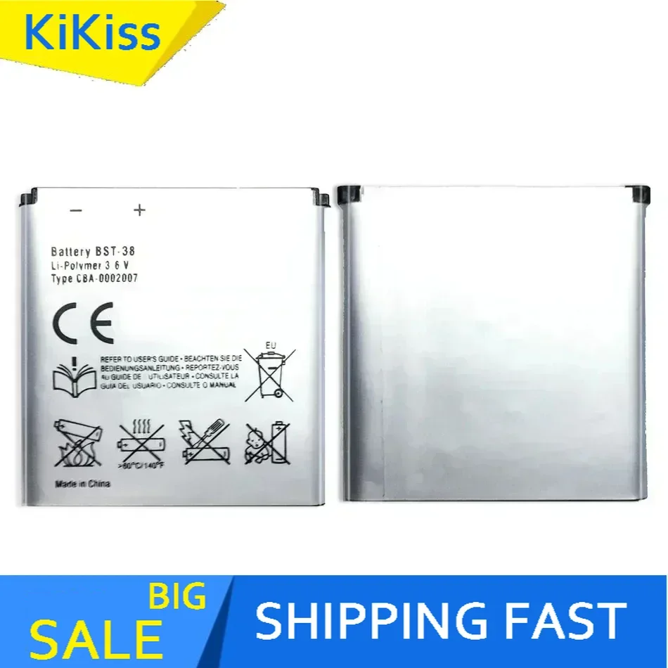 BST-38 Phone Battery For Sony Ericsson W995 C510 C902 C905 K770I K850 W580I R306 W980 Z770i K770 930Mah + Track Code