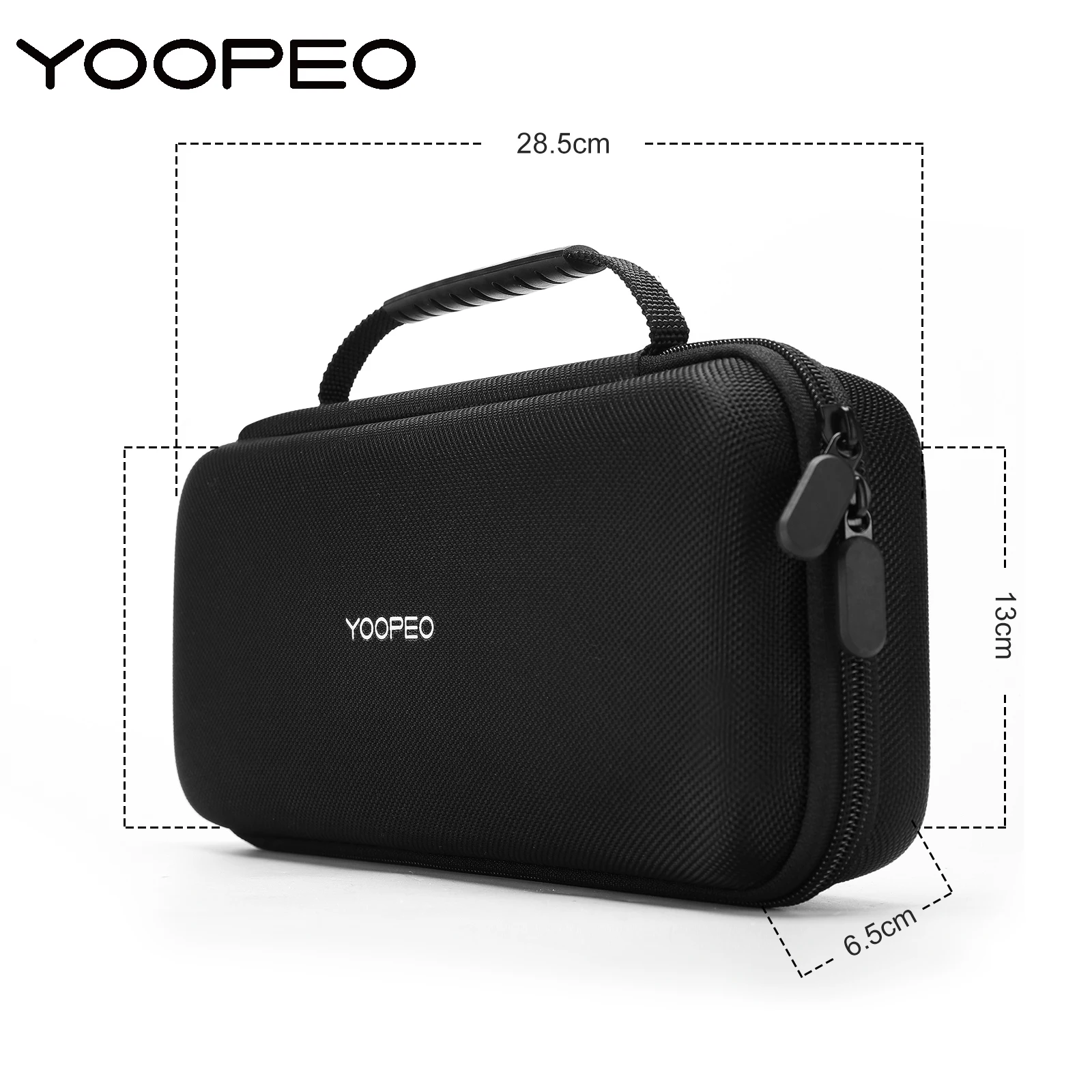 YOOPEO 레트로 플래그 핸드 헬드 컨트롤러 용 휴대용 운반 케이스, 10 게임 카드 보관 가방 호환 가능한 호리 스플릿 패드 게임 패드 박스