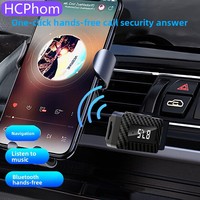 HCPhom Bluetooth 5.3 Transmitter Receiver Adapter Wireless Audio Car Music Headphone Speaker 3.5mm Jack AUX Wireless Audio Adapt