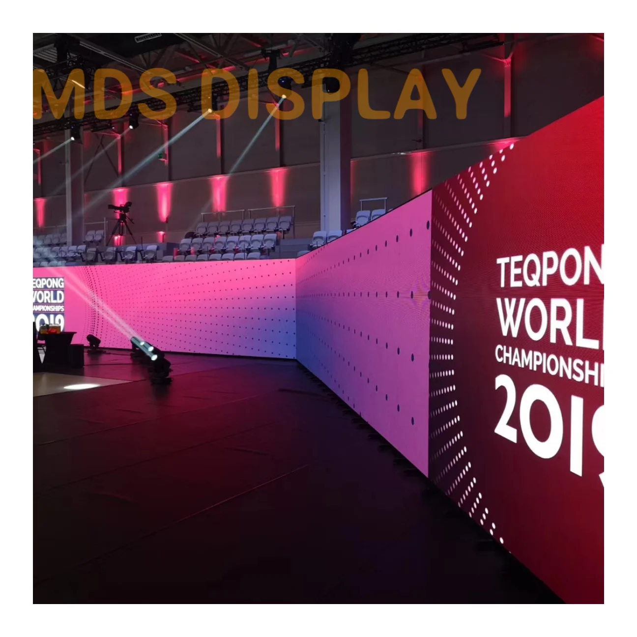 MDS 100 Inch Pantalla Panel Cob Led  Publicidad Indoor Led Display Screen Event P1.2 P1.25 P1.5 P2 P2.5 Meeting Conference
