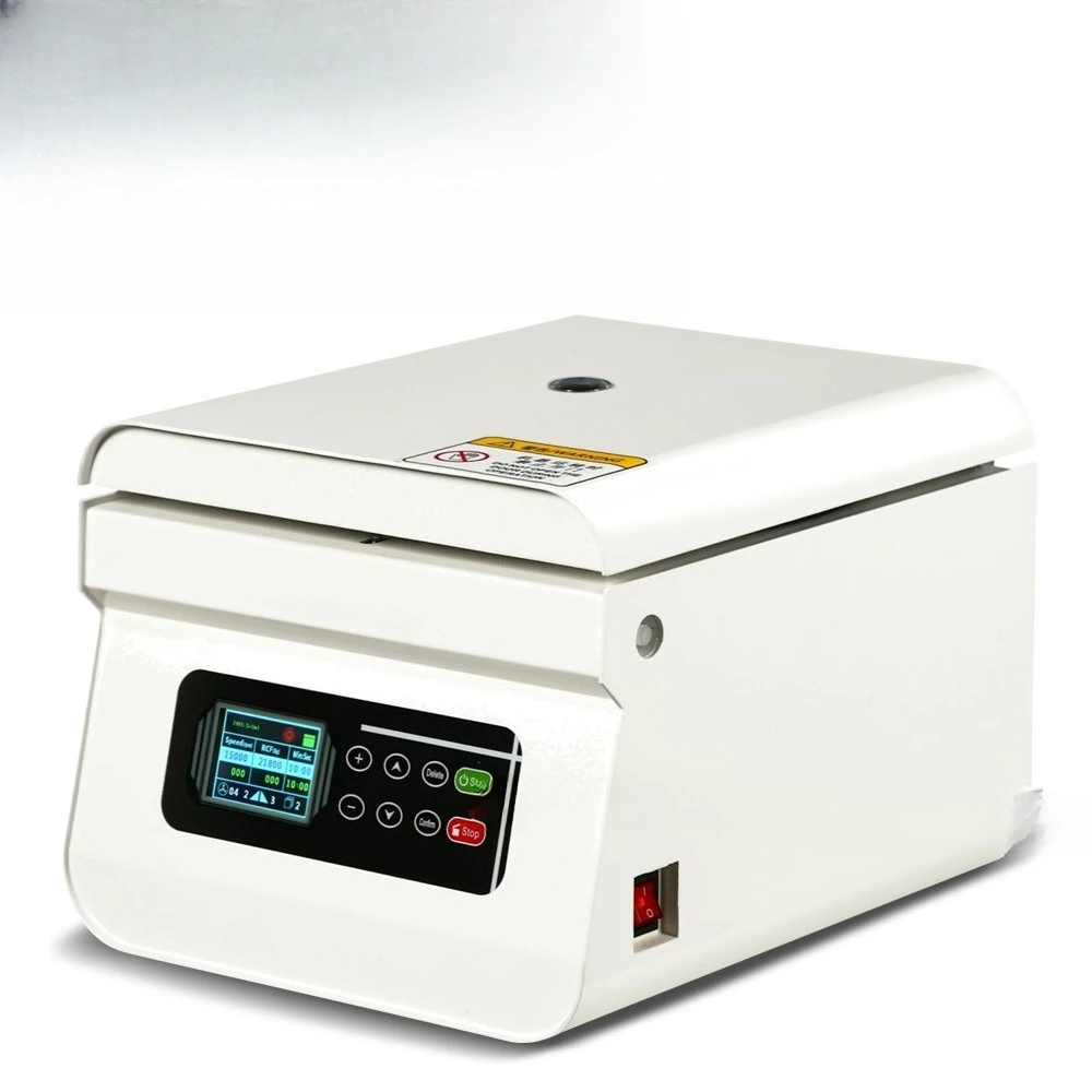 

High-speed desktop centrifuge, laboratory digital liquid crystal display timing centrifuge