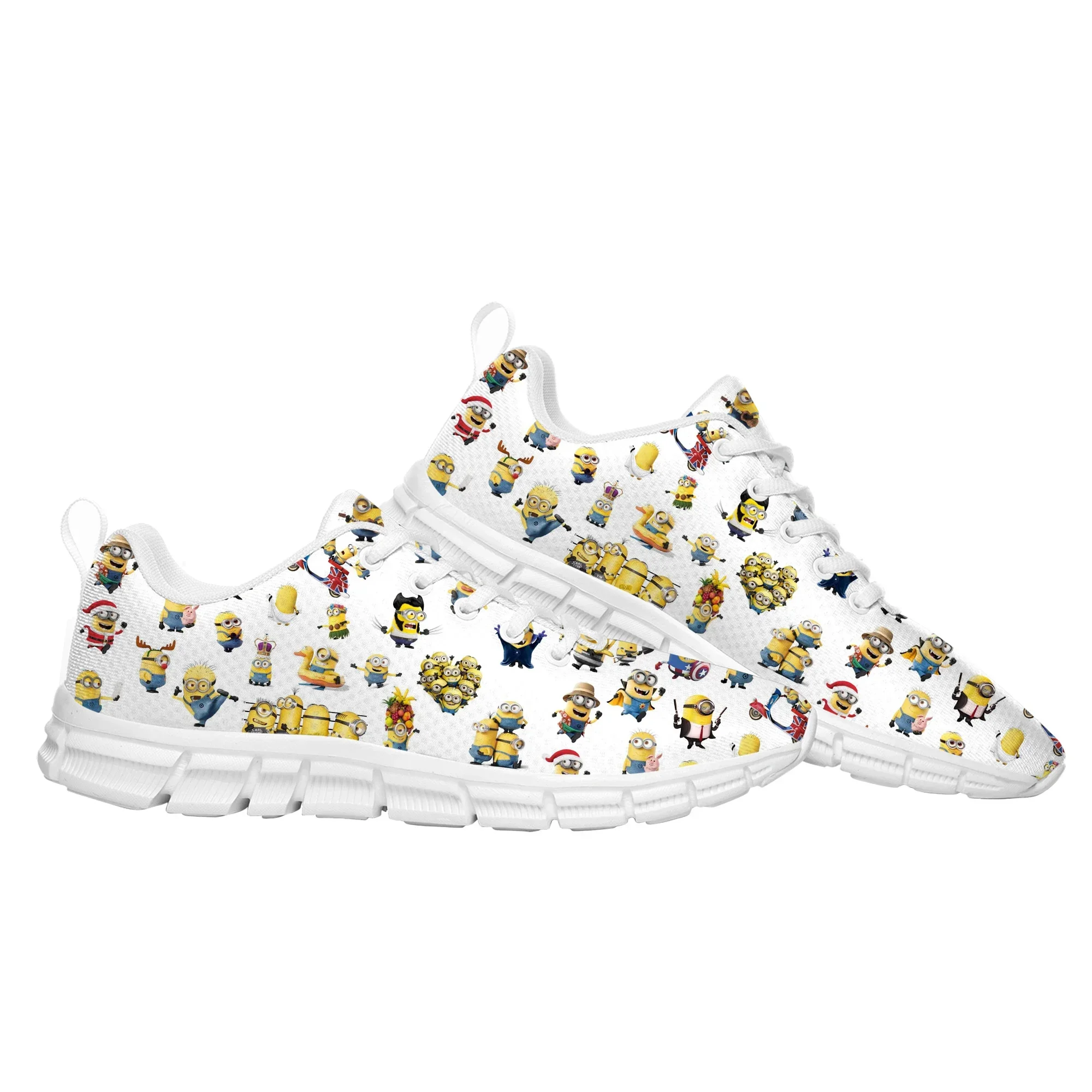 Kevin Stewart Bob Sports Custom Shoes High Quality Little Yellow Man Cartoon Mens Womens Sneaker Tailor Made Couple Built Shoes