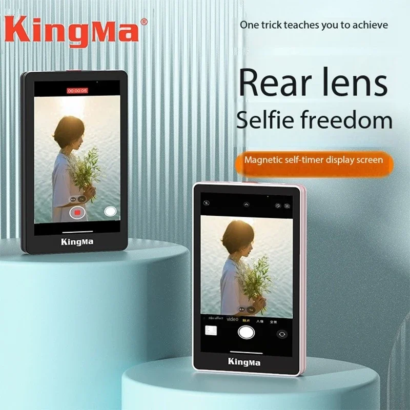 شاشة Kingma PH02 Max المغناطيسية لمدونة الفيديو لهاتف IPhone13 14 15 16 Pro MAX Samsung S23 S24 Ultra Xiaomi 13 14 Ultra